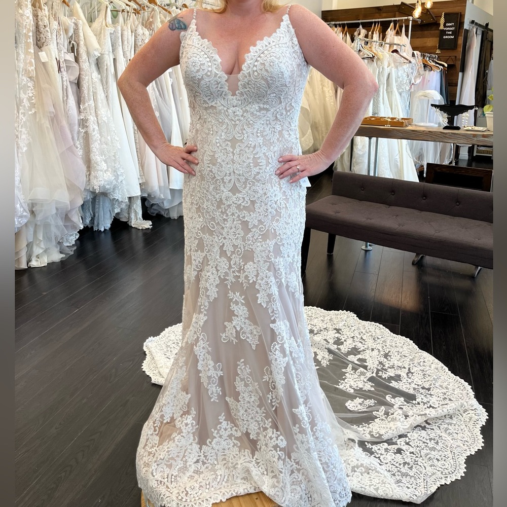 Boho wedding dress new!